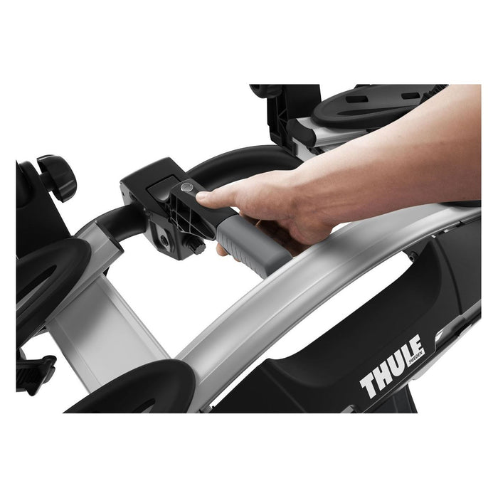 Thule VeloCompact two-bike platform towbar bike rack 13-pin black/aluminium Towbar bike rack