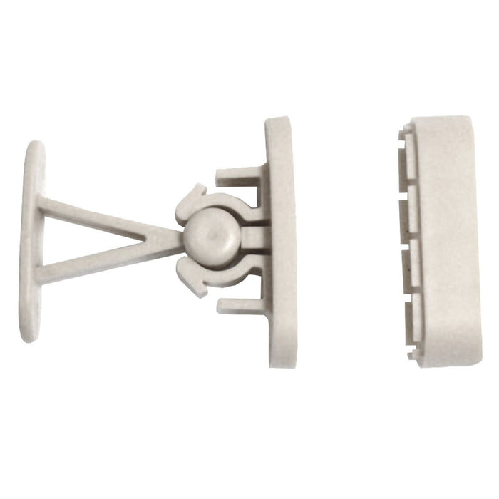 AG Viva Door Catch Kit White for Caravan/Motorhomes