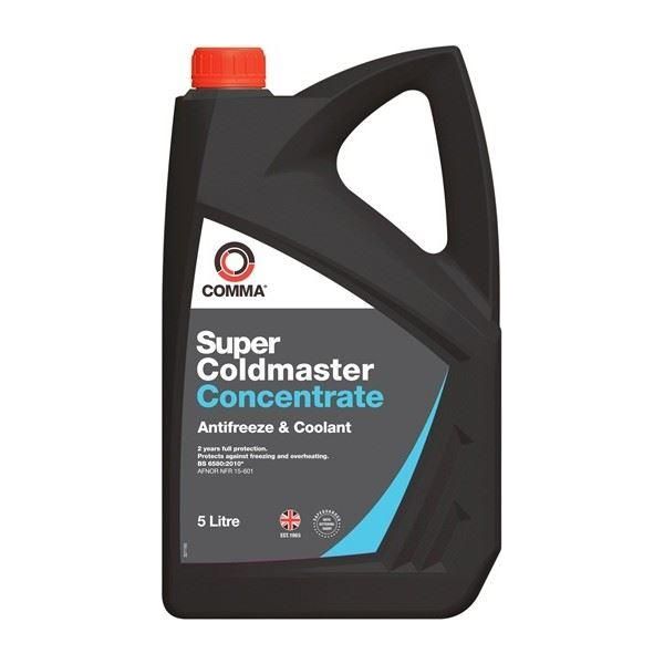 Comma Super Coldmaster Antifreeze & Coolant - Concentrated - 5 Litre