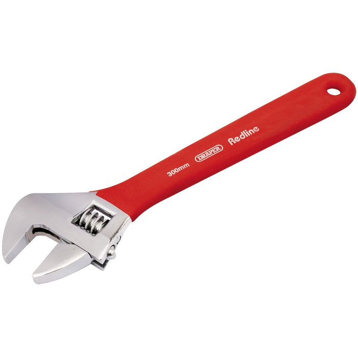 Draper Soft Grip Adjustable Wrench, 300mm, 37mm Capacity 67633 Draper  - Dynamic Drive