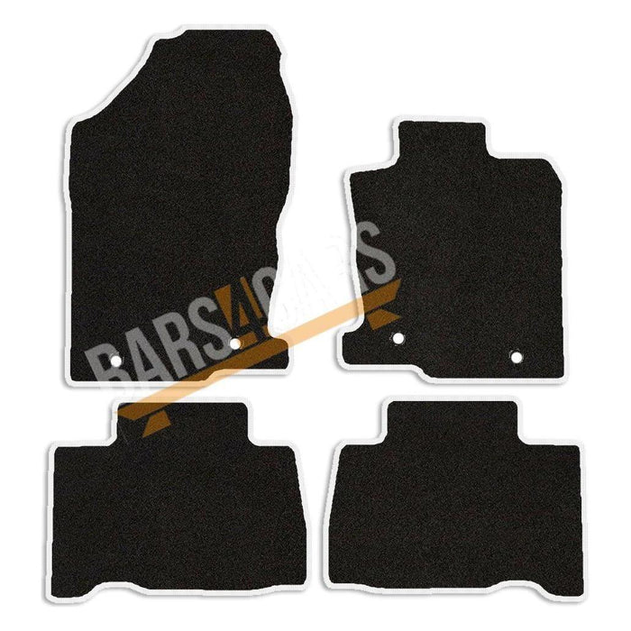 Tailored White Trim Carpet Mats Lexus Nx300H 14-18 + Clips 14 15 16 17 18 UKB4C  - Dynamic Drive