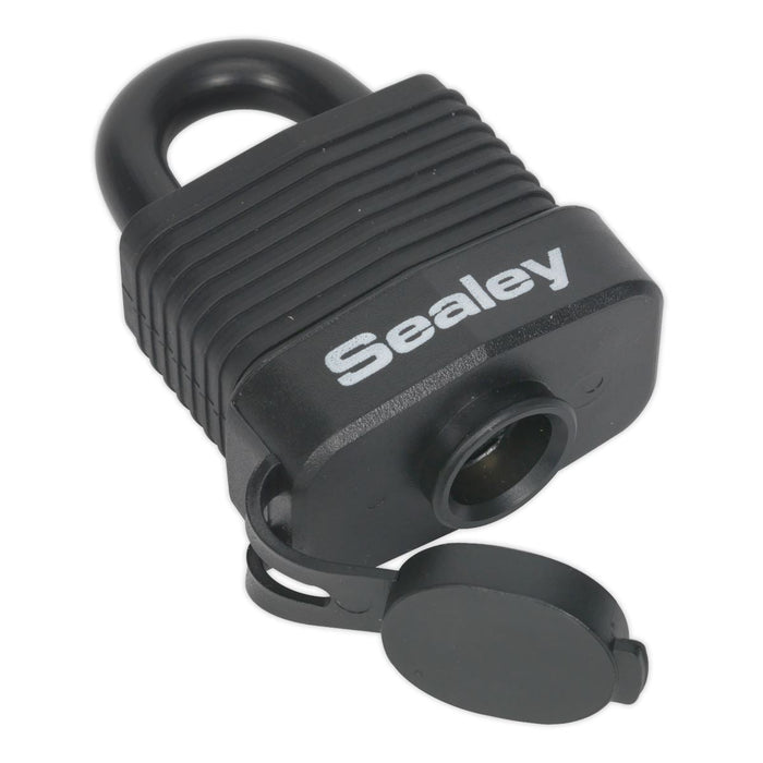 Sealey Steel Body Weatherproof Padlock 45mm