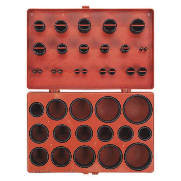 Sealey Rubber O-Ring Assortment 419pc Metric BOR419