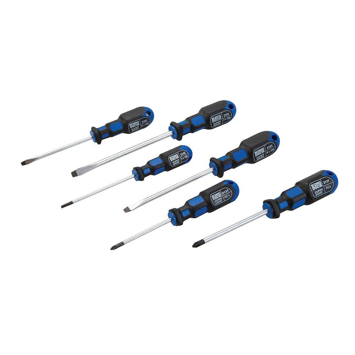 King Dick Screwdriver Set 6pce Slotted / PZ King Dick  - Dynamic Drive