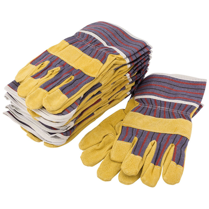 Draper Riggers Gloves (Pack of 10) 82749 Draper  - Dynamic Drive