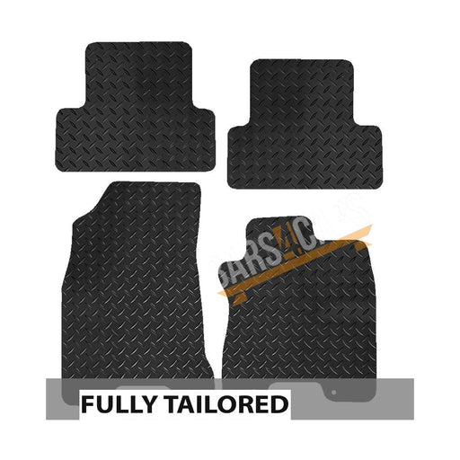 Tailored Rubber Mats Fits Nissan X Trail 2007 2008 2009 2010 2011 2012 2013 2014 UKB4C  - Dynamic Drive