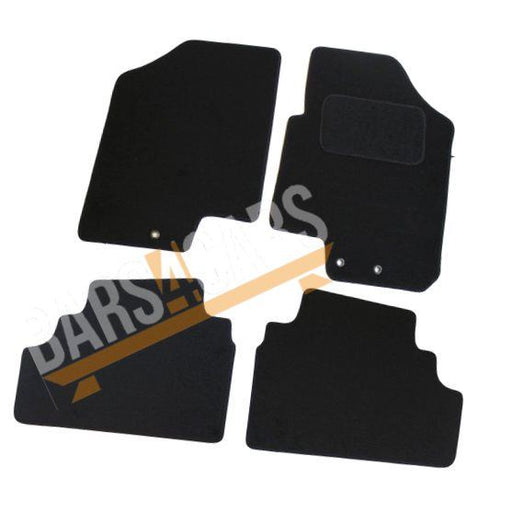 Fully Tailored Black Carpet Car Mats for Kia Venga 10 Set of 4 With 3 Clips UKB4C  - Dynamic Drive