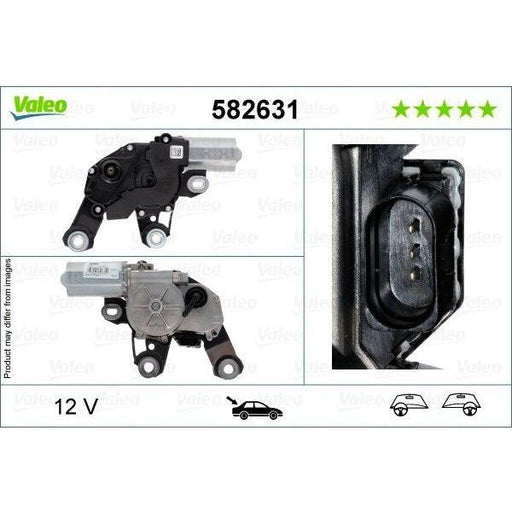 Valeo Wiper Motor 582631 Automotive Part fits Audi A6 Valeo  - Dynamic Drive