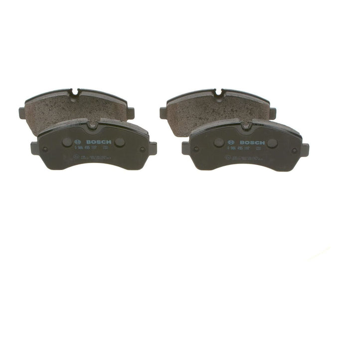 Bosch Brake Pad Set Bp1551 fits Mercedes-Benz Sprinter 313D BlueTec|BlueTec Blue