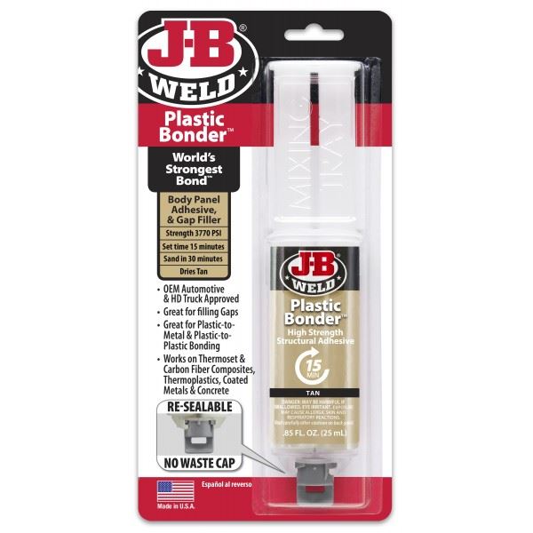 J-B Weld J-B Weld Plastic Bonder Epoxy Syringe - Pack of 6 J-B Weld  - Dynamic Drive