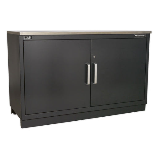 Sealey Modular Floor Cabinet 2 Door 1550mm Heavy-Duty APMS02 Sealey  - Dynamic Drive