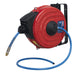 Sealey Retractable Air Hose Reel 12m8mm ID TPU Hose SA90 Sealey  - Dynamic Drive