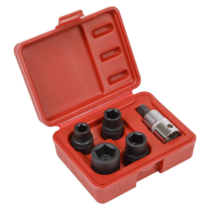 Sealey 1/2" Drive 5pc Brake Calliper Socket Set Mechanic Sealey  - Dynamic Drive