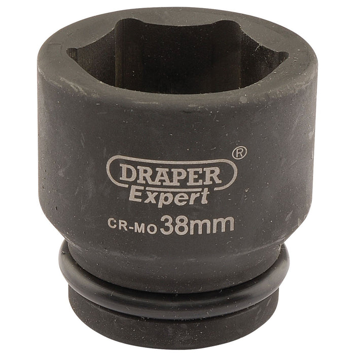 Draper Expert HI-TORQ 6 Point Impact Socket, 3/4" Sq. Dr., 38mm