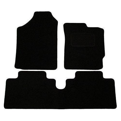 Fully Tailored Carpet Car Mats for Toyota Yaris 06 -11 Set of 3 With 2 Clips UKB4C  - Dynamic Drive