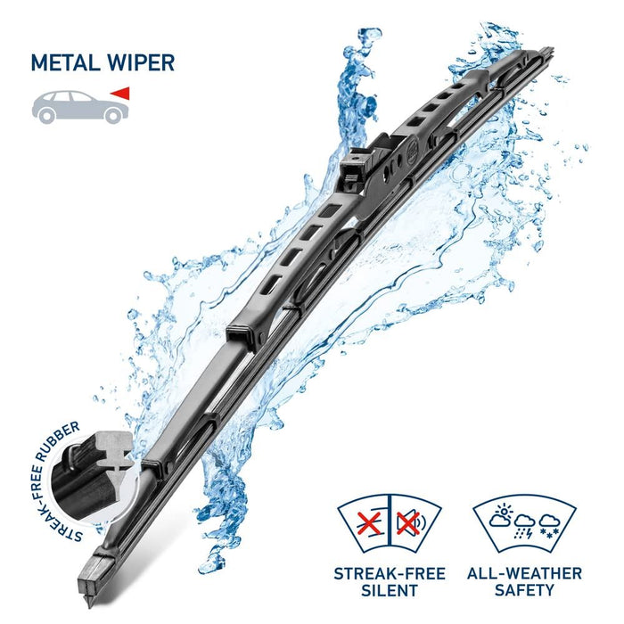 Hella Metal Wiper Wiper Blade WPR23 23" 575mm Front Quantity: 1 9XW 190 253-231 Hella  - Dynamic Drive