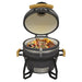 Dellonda Deluxe 16"(40cm) Ceramic Kamado Style BBQ DG158 Dellonda  - Dynamic Drive