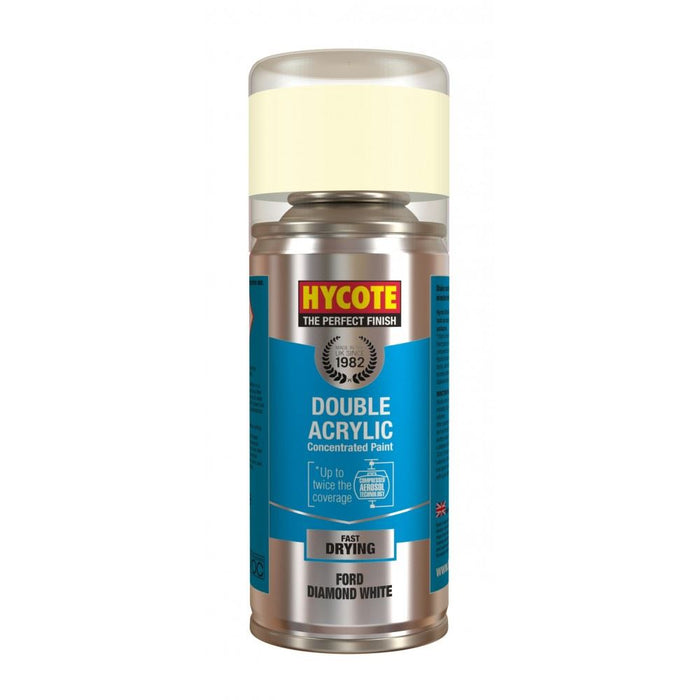 Hycote Aerosol Paint for Ford Diamond White 150ml