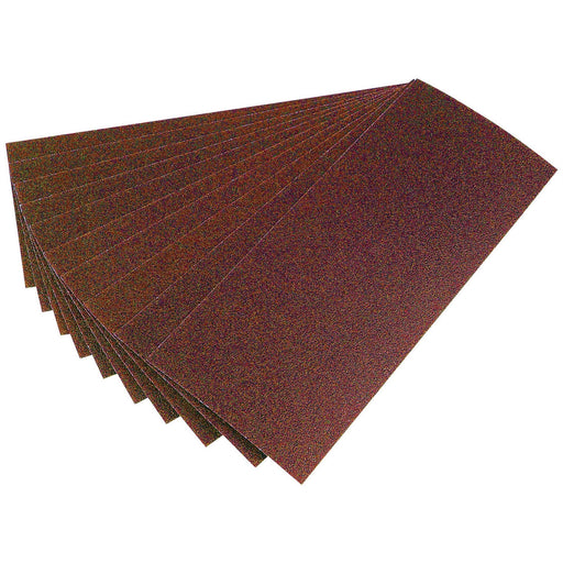 Draper Aluminium Oxide Sanding Sheets, 280 x 115mm, 60 Grit (Pack of 10) 59105 Draper  - Dynamic Drive