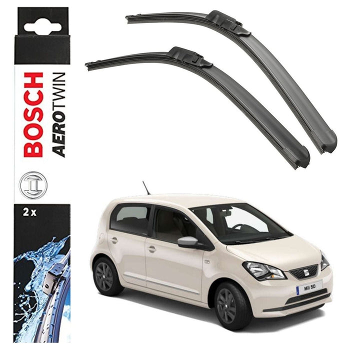 Bosch Aerotwin Front Wiper Blades Set Seat Mii 12.11> A556S