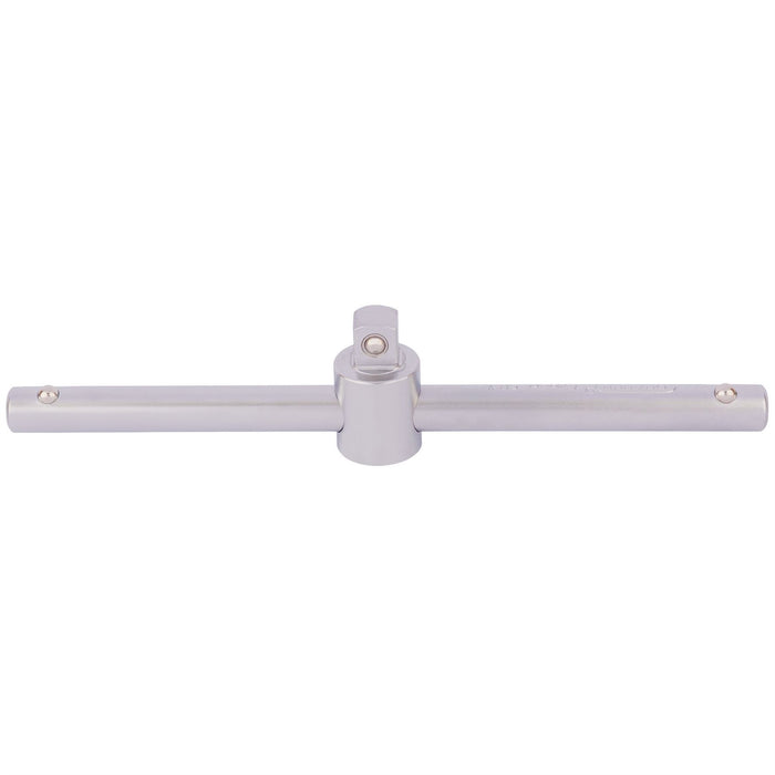 Draper Satin Chrome Sliding T Bar, 3/8" Sq. Dr. 16788