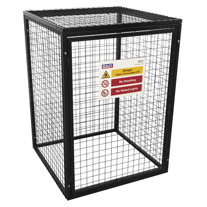 Sealey Safety Cage 4 x 47kg Gas Cylinders GCSC447