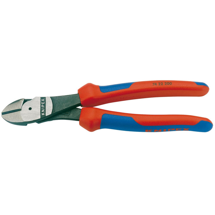 Draper Knipex 74 22 200 High Leverage Diagonal Side Cutter with 12&deg; Head, 20 Draper  - Dynamic Drive