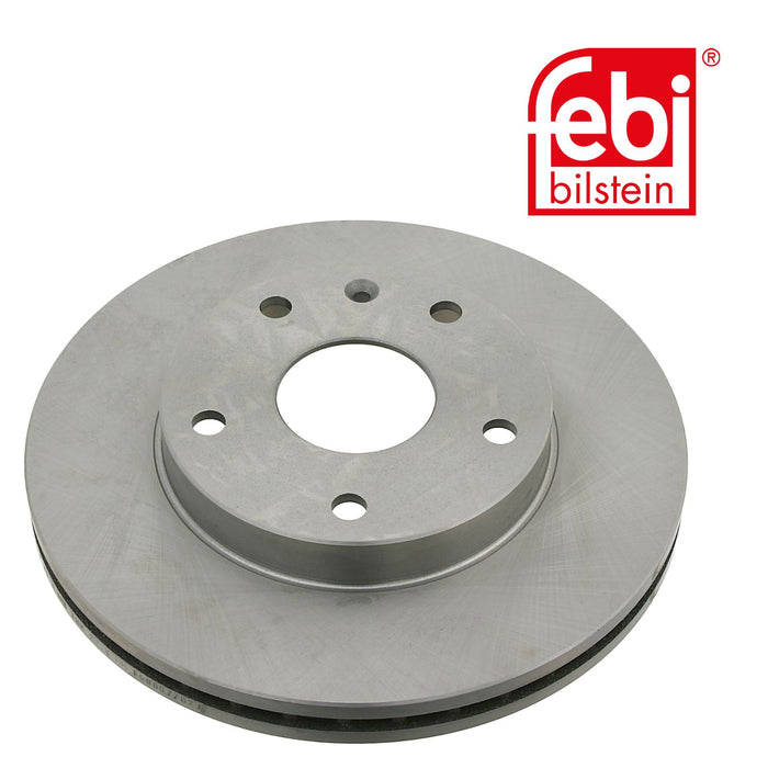 Genuine FEBI Front Brake Discs & Pads Set Vented for Daewoo Leganza Febi Bilstein  - Dynamic Drive