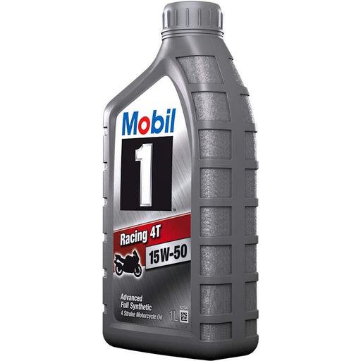 Mobil Mobil 1 Racing 4T - 4 Stroke - 15W-50 - Fully Synthetic - 1 Litre Mobil  - Dynamic Drive