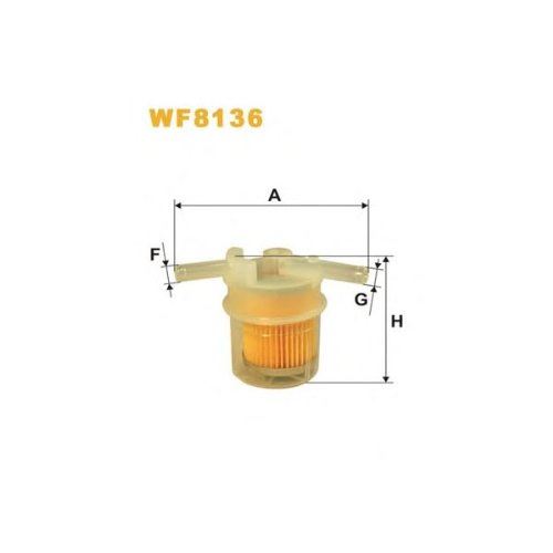 Genuine WIX Fuel Filter Cartridge Plastic Housing fits Honda Civic Shuttle - 1. Wix Filters  - Dynamic Drive