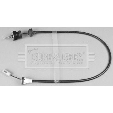 Genuine Borg & Beck Clutch Cable fits GM Vectra C 03 2.0TDi BKC1175