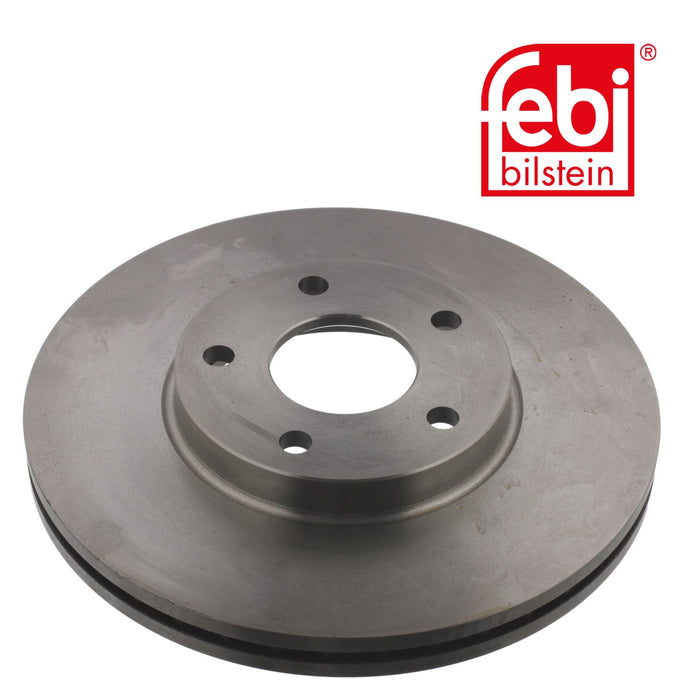 Genuine FEBI Front Brake Discs & Pads Set Vented for Ford Transit Connect