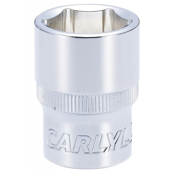 Carlyle Hand Tools Socket - Shallow - Metric Standard - 1/2in. Dr - 20 mm Carlyle Hand Tools  - Dynamic Drive