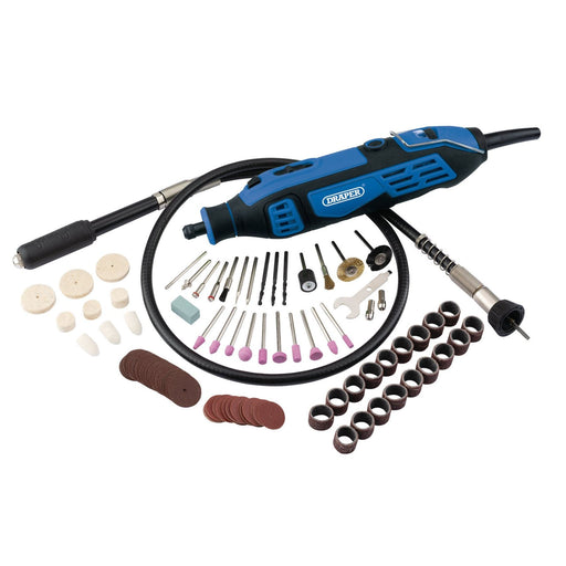 Draper Rotary Multi-Tool Kit, 180W (111 Piece) 58300 Draper  - Dynamic Drive