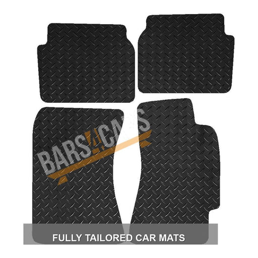 Tailored Rubber Mats for Subaru Impreza 03-06 + Clips 2003 2004 2005 2006 UKB4C  - Dynamic Drive