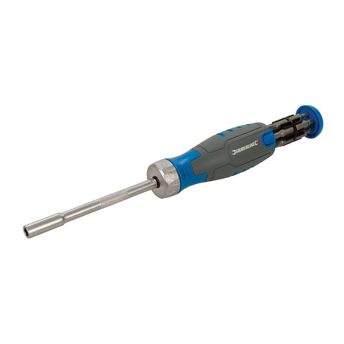 Silverline 12-in-1 Multi-Bit Ratchet Screwdriver 12-in-1 930569