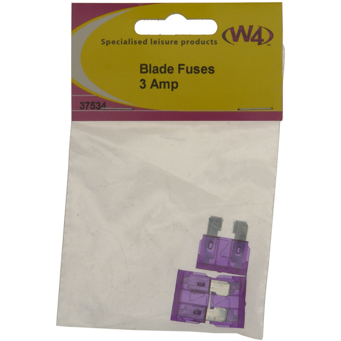 MDS1203 W4 3amp Blade Fuse 3 Pack 37534 W4  - Dynamic Drive