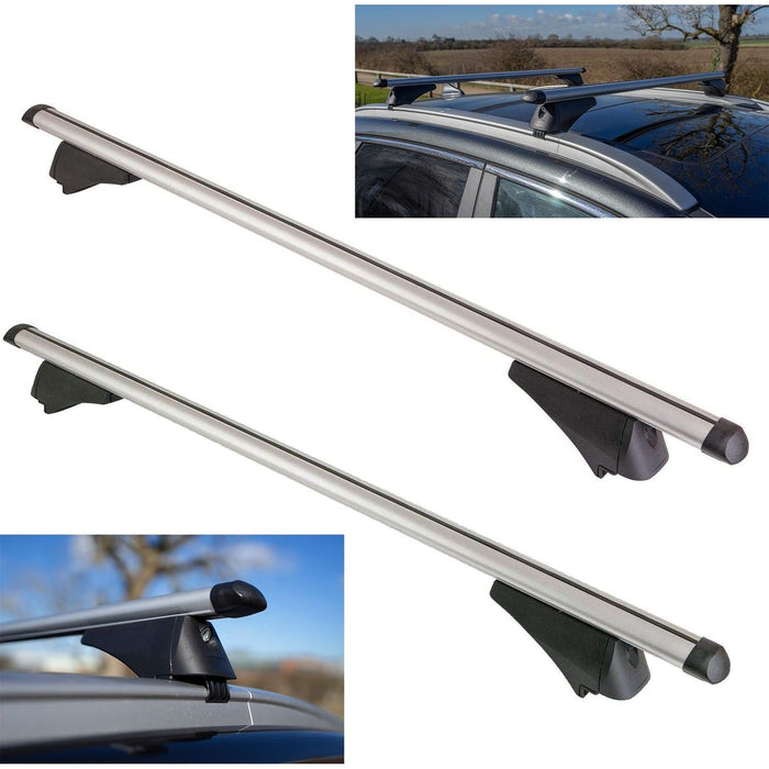 Aluminium Locking Roof Rack Cross Bars fits Tarraco 2018 on Summit  - Dynamic Drive