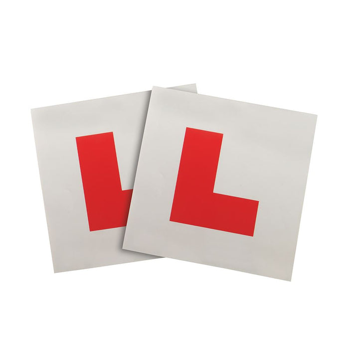 Silverline Magnetic 'L' Plates 2pce 2pce