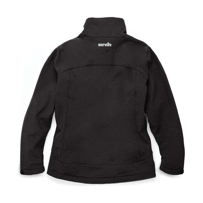 Scruffs Women's Trade Softshell Jacket Black Size 8 Scruffs  - Dynamic Drive