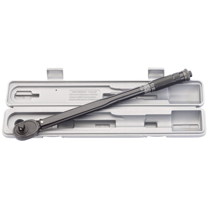 Draper Ratchet Torque Wrench, 1/2" Sq. Dr., 30 - 210Nm 64535 Draper  - Dynamic Drive