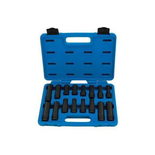 Laser Locking Wheel Nut Master Key Set 16pc 5982 Laser Tools  - Dynamic Drive