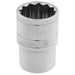 Draper HI-TORQ 12 Point Socket, 3/8" Sq. Dr., 3/4" 49481 Draper  - Dynamic Drive