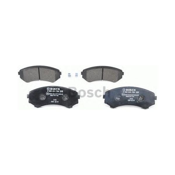 Genuine Bosch Brake Pad Set Bp422 fits Mitsubishi Shogun DiD - 3.2 - 11- 0986424