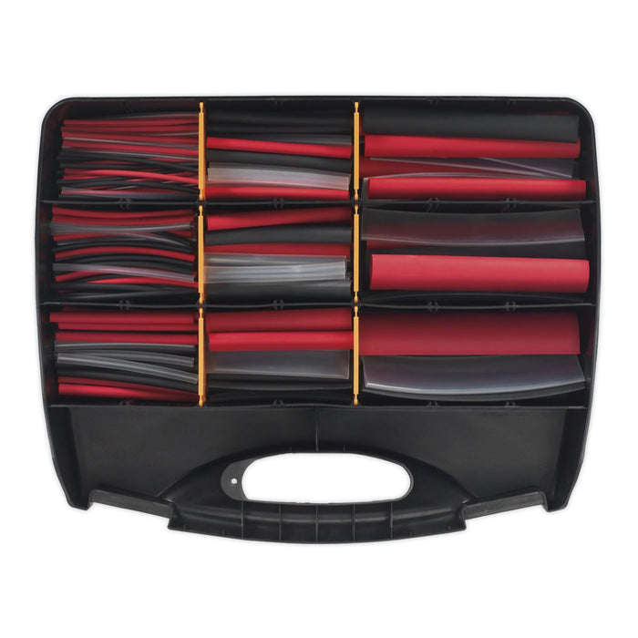 Sealey 261pc Heat Shrink Tubing Assortment Large Storage Case Wire Wrap Sleeve Sealey  - Dynamic Drive