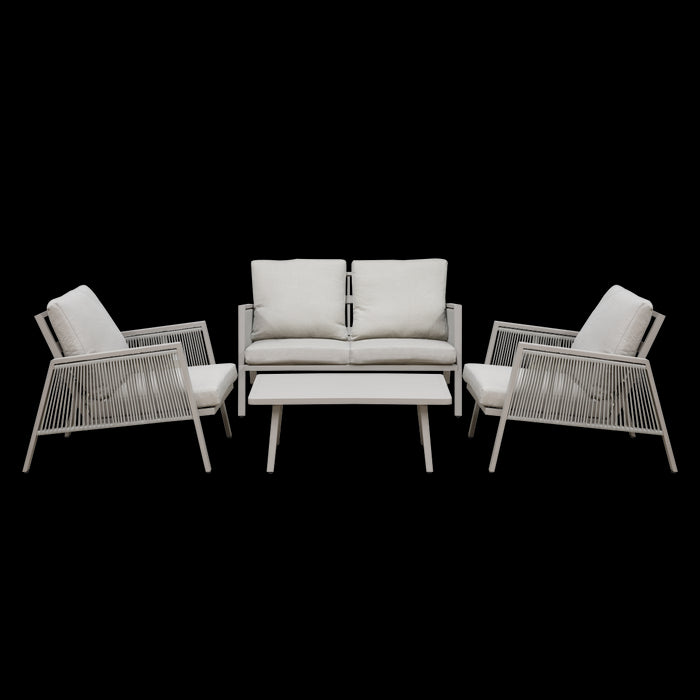 Dellonda Fusion 4 Piece Outdoor Set