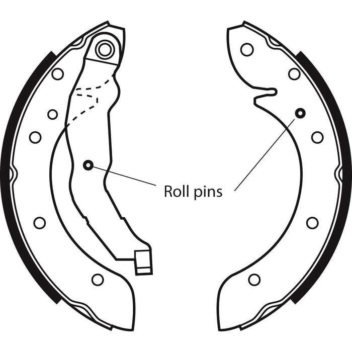 Apec Brake Shoe Rear Fits BMW 3 Series