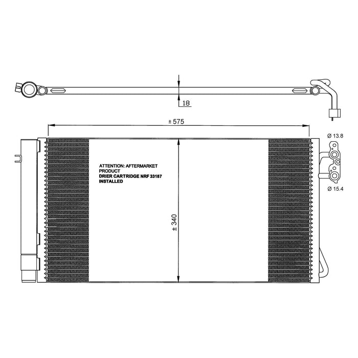 NRF Condenser 35773