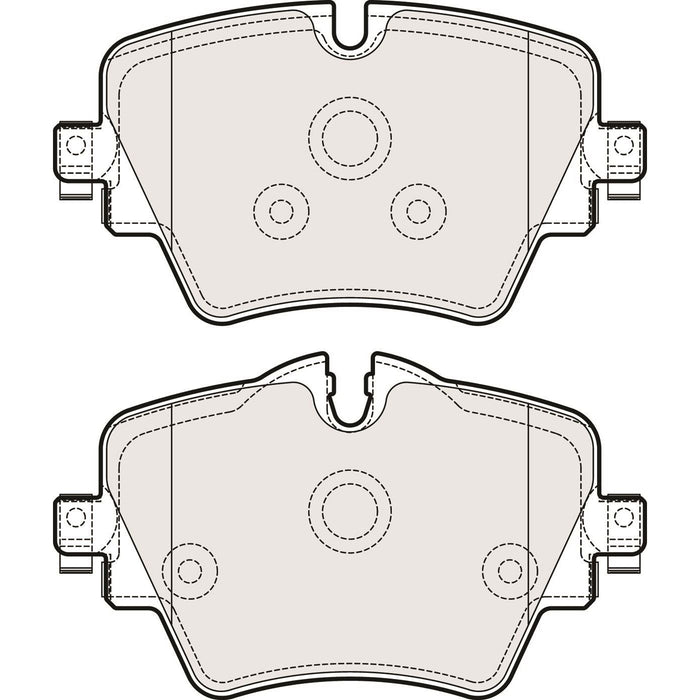 Apec Brake Pads Front Fits BMW 2 Series 5 X1 X2 X3 X4 Mini