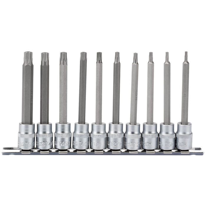 Draper TX-STAR Security Socket Bit Set, 3/8" Sq. Dr. (10 Piece) Draper  - Dynamic Drive